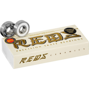 Bones | Ceramic Super REDS Bearings 8mm (16-Pack) Bones | Ceramic Super REDS Bearings 8mm (16-Pack)