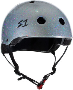S1 Mini Lifer Helmet - Silver Gloss Glitter S1 Mini Lifer Helmet - Silver Gloss Glitter