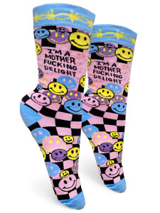 Groovy Things | Women's Crew Socks
Mother Fucking Delight Groovy Things | Women's Crew Socks
Mother Fucking Delight