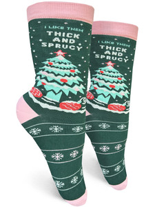 Groovy Things | Crew Socks
I Like Them Thick and Sprucy