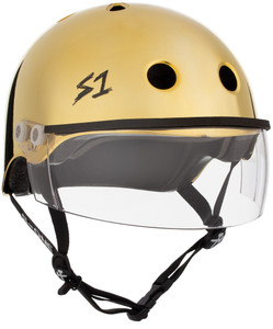 S1 Lifer Visor Helmet - Gold Mirror S1 Lifer Visor Helmet - Gold Mirror