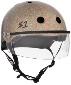 S1 Lifer Visor Helmet - Gold Gloss Glitter S1 Lifer Visor Helmet - Gold Gloss Glitter