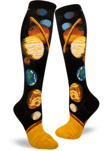 Mod Socks | Solar System Knee-High Mod Socks | Solar System Knee-High