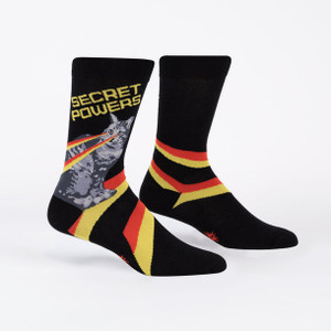 Sock It To Me | Men's Crew Socks - Secret Powers