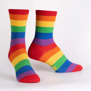 Sock It To Me | Crew Socks - Radiant Rainbow Sock It To Me | Crew Socks - Radiant Rainbow