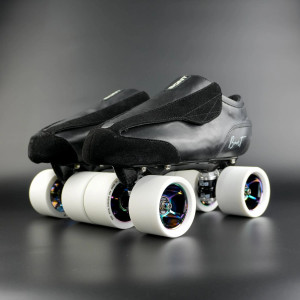 Bont | Envy Carbon Black Leather/Suede Jam and Speed Roller Skate Package (Limited Edition) Bont | Envy Carbon Black Leather/Suede Jam and Speed Roller Skate Package (Limited Edition)