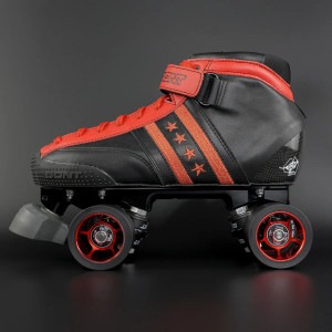 Bont | Quadstar Carbon Red and Black Skates (Limited Edition)