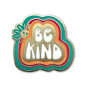Badge Bomb | Enamel Pin - Be Kind