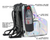 Fydelity | Freewheelin' Roller Skate Backpack - Laser Silver Fydelity | Freewheelin' Roller Skate Backpack - Laser Silver