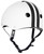 S1 Lifer Helmet - White Gloss w/ Black Stripes