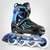 2PM Adjustable Inline Skates Blue Large Sizes 4-7