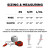 187 | Knee & Elbow Combo Pack - Black
Sizing Chart