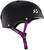 S1 Lifer Helmet - Black Matte Bats - Minna Stress
