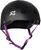 S1 Lifer Helmet - Black Matte Bats - Minna Stress
