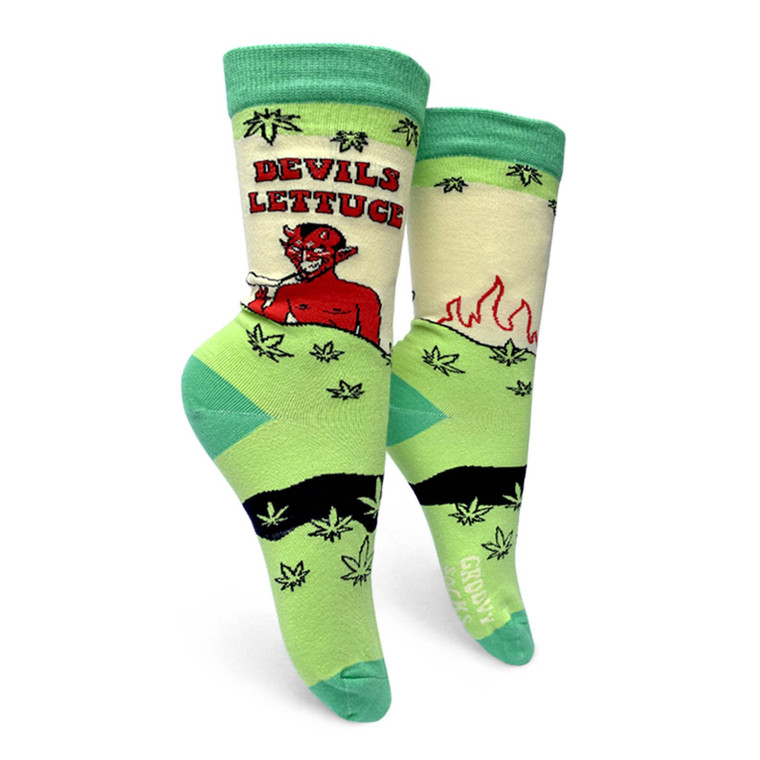 Groovy Things | Women's Crew Socks
Devils Lettuce