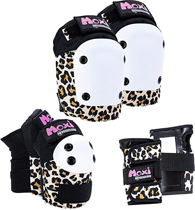 Wicked Skatewear | Moxi Six Pack Pad Set - Leopard