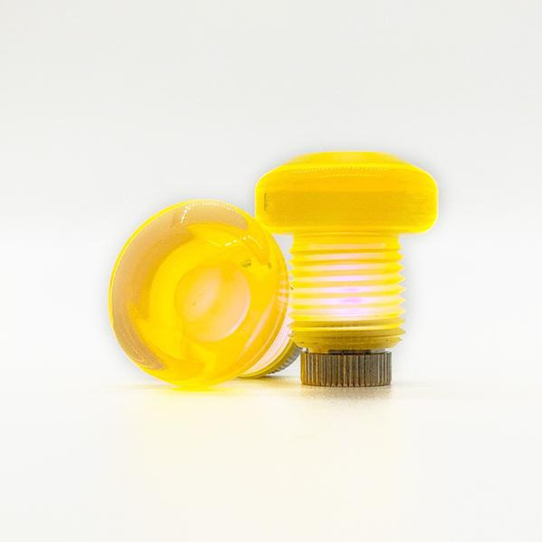 Jammerz Light Up Toe Plugs 5/8" - Yellow