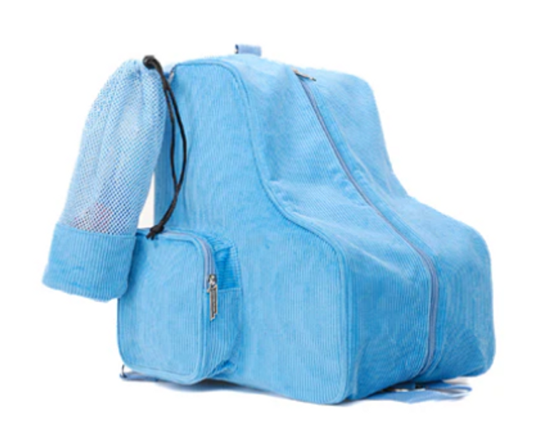 Freewheelin' Roller Skate Crossover Bag - Corduroy Blue
