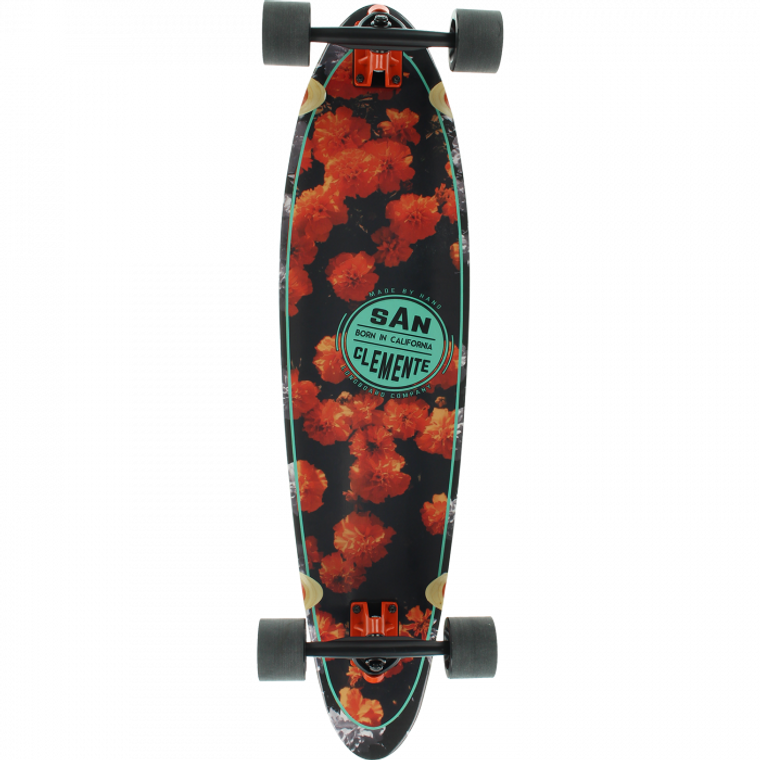 San Clemente | Orange Blossom Squishtail Longboard Complete San Clemente | Orange Blossom Squishtail Longboard Complete