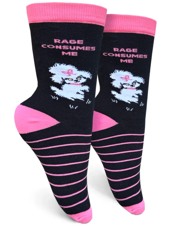 Groovy Things | Crew Socks
Rage Consumes Me