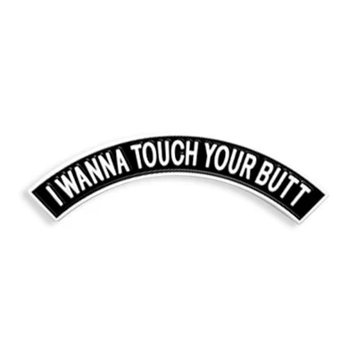 Yesterday's | Enamel Pin - I Wanna Touch Your Butt
