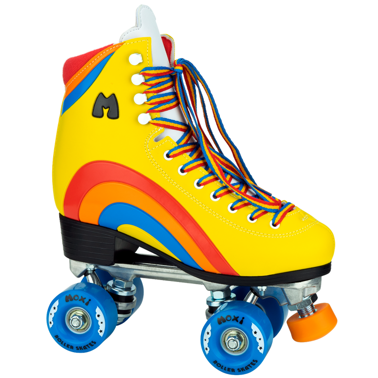 Moxi Rainbow Rider Roller Skates - Yellow