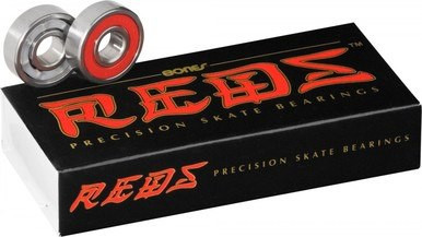 ウィールSATORI/ベアリング china bones reds セット Wicked Skatewear | Bones REDS Bearings 8mm (16-Pack)
