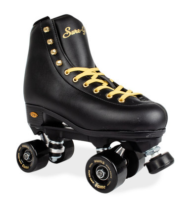 Wicked Skatewear | Sure-Grip Fame - Black & Gold (Limited Edition)