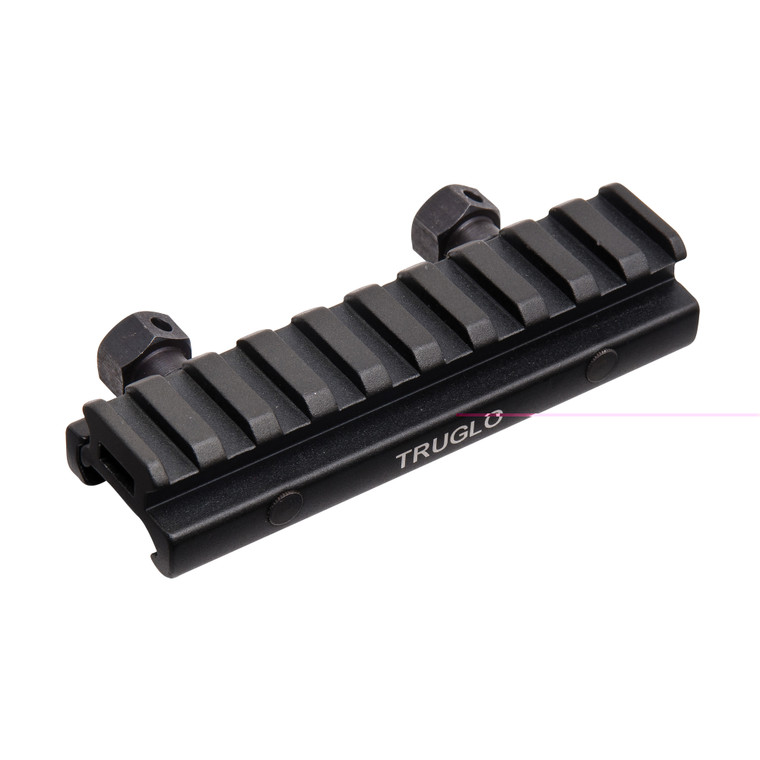 Truglo Picatinny Riser Mount Black