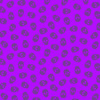 Unveil Artistry with 'Tainted Love in Grape' Fabric - a lovely skull motif on a bright purple background.