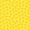 'Tainted Love in Pineapple': Boldly Stylish Skull motif on a golden yellow background