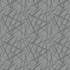 Unleash Creativity with Sketch Pattern Fabric - features intersecting dark grey lines, creating loose triangle shapes on a medium grey background.