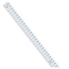 June Tailor Binding Buddy, a 2-1/2 inch wide and 30 inch long quilting ruler for cutting binding strips