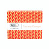 Packaging for Aurifil's Tuscany Orange Color Builder, featuring a vibrant pattern of interlocking cubes in various shades of orange, with the Aurifil logo and "Tuscany Orange" text on the label.