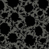 Grey and black floral 'Glenelg in Ink' fabric from the Verdigris collection by Libs Elliott for Andover Fabrics.