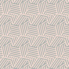 Shell Pink Daze: Touch of Mid-Century Aesthetics  - features pink and grey geometric lined shapes arranged to suggest a hexagon like pattern.