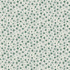 Cream Christmas fabric with green folk-style stars and snowflakes from Makower’s Scandi Christmas collection