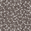 P&B Textiles Vineyard in Medium Grey 108 inch wide back cotton fabric with light pewter vine scrolls on stone/taupe grey painterly ground, botanical floral motif