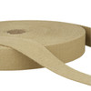Natural 25mm cotton webbing roll, sold by the metre. Stephanoise 1" natural cotton webbing for bag straps
