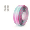 Roll of pastel pink-to-pale-blue ombré #5 nylon coil zip