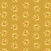 Ginger-gold floral Posy Grande Ginger fabric from Andover Fabrics Friday Night collection.