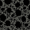 Grey and black floral 'Glenelg in Ink' fabric from the Verdigris collection by Libs Elliott for Andover Fabrics.