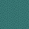 Andover Fabrics Moody Hues Chunks Teal Green quilting cotton with small teal dash motifs on deep teal background