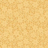 Andover Fabrics Color Me Whispered Laced Blooms Saffron cotton fabric with pale yellow flowers on a golden saffron background