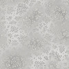 Fin Fabrics Bloom & Blend Collection Light Gray fabric with pale grey background, tonal silver botanical branches and textured blender design