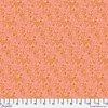 Free Spirit Pop Cloth Dance - Love fabric featuring pink background with coral geometric shapes, florals, circles and decorative motifs
