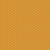 Golden Token fabric from the Itsy Bits collection by Renee Nanneman for Andover Fabrics, featuring cream ditsy flowers on a mustard yellow background.