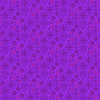 This and That Urchin fabric from Sunprints 2025 Collection by Alison Glass, featuring geometric and floral patterns in bold purple hues.