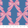 Northcott Cozy Christmas Collection Wrapped Friendly quilting fabric with ruler to show scale