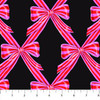Northcott Cozy Christmas Collection Wrapped Suspense quilting fabric with ruler to show scale